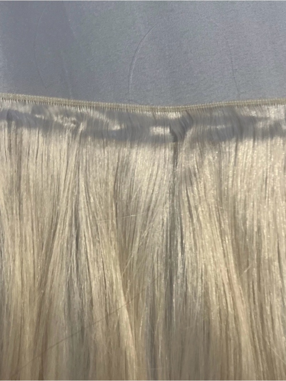 BELLAMI white blonde infinity weft 20 inches long